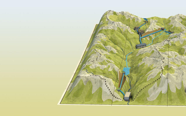 Topografie der Via Energia