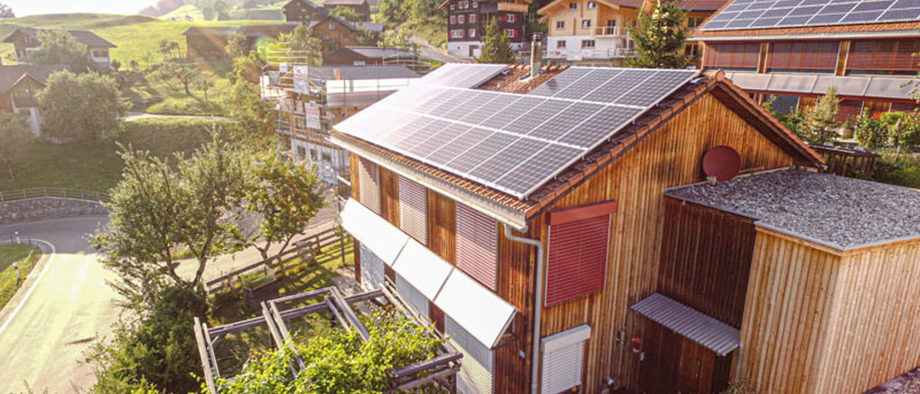 Private Solaranlage in Schiers