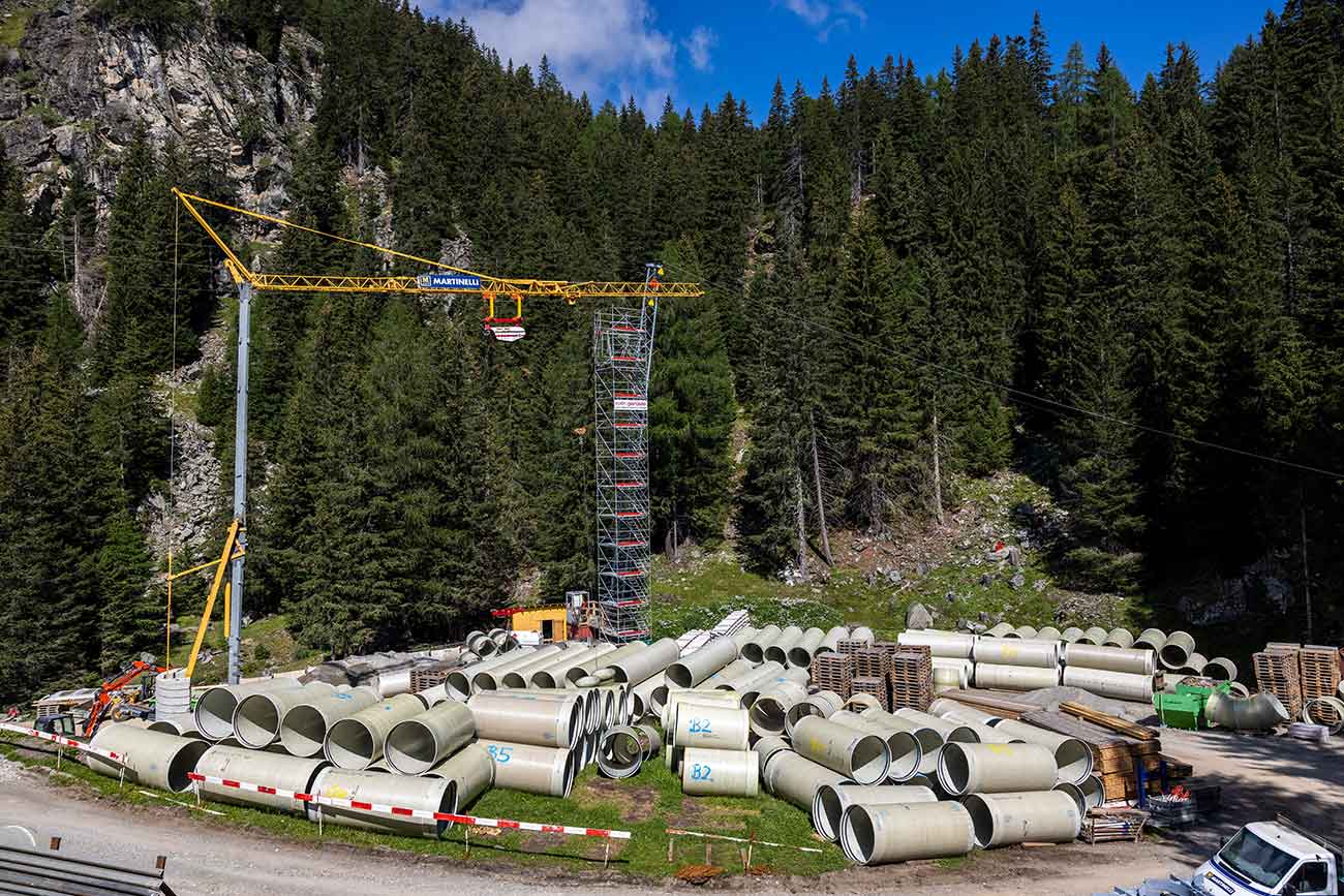 Ristrutturazione della centrale idroelettrica di Robbia