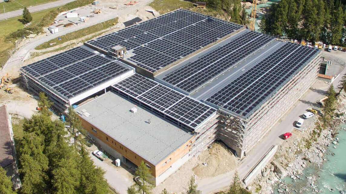 Solaranlage in S-chanf