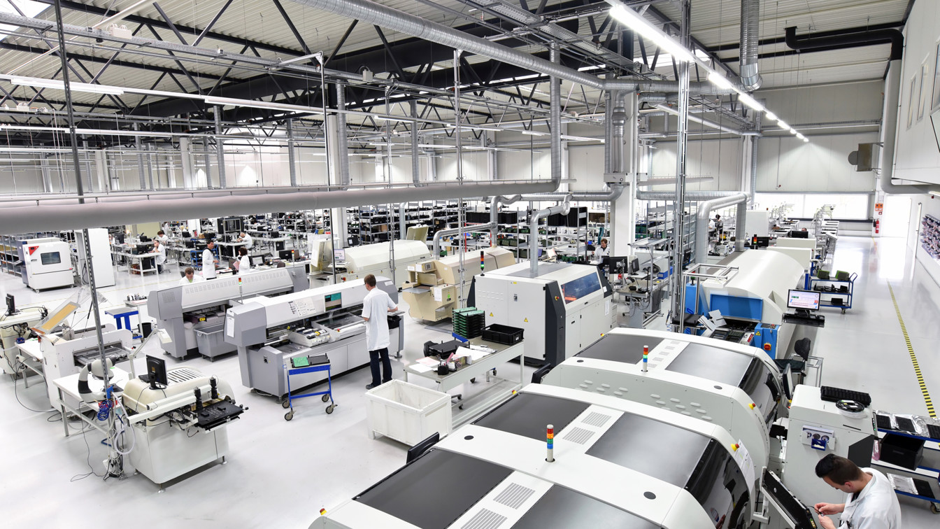 Industriebetrieb setzt auf Repower-Stromprodukte für eine zuverlässige und effiziente Energieversorgung.
