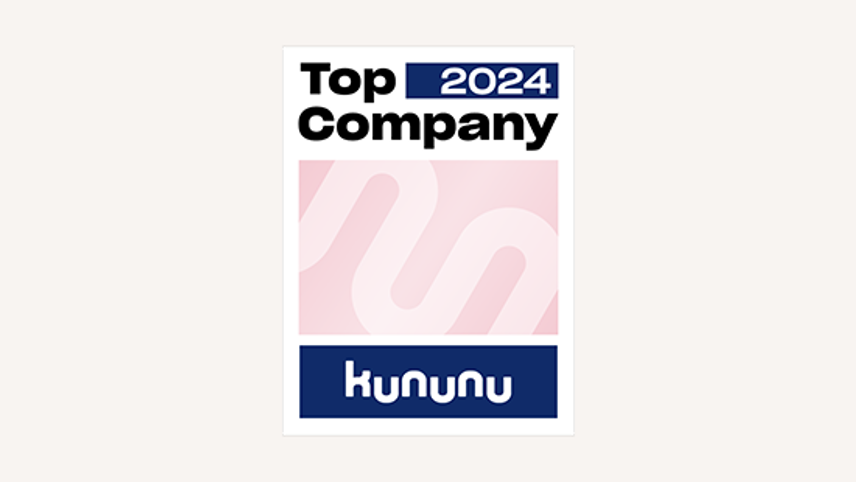 Etichetta Top Company 2024 di Kununu